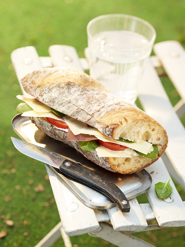 Baguette de Gruyère AOP al ajo