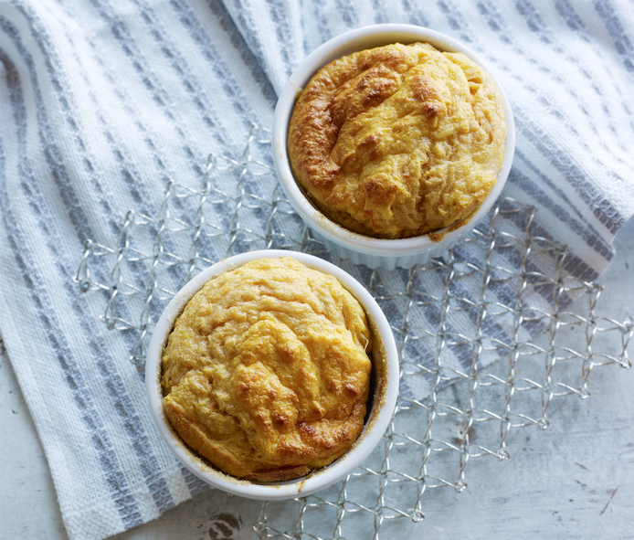 Soufflé de calabaza con Appenzeller®