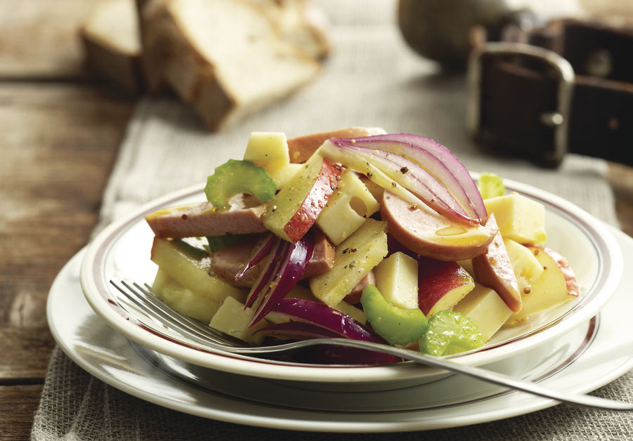 Ensalada de queso de los alpes